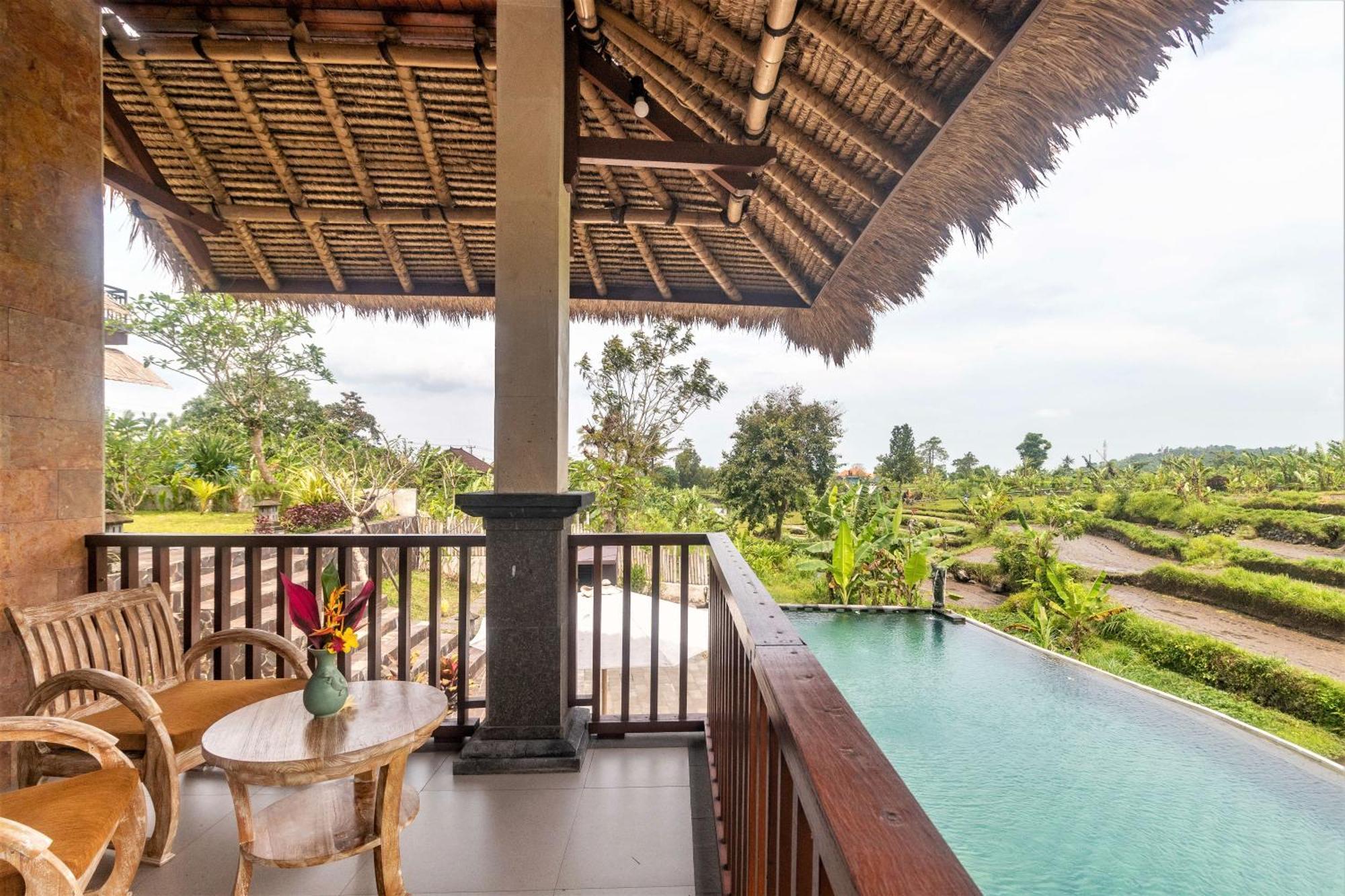 Alamgangga Villas Tirta Gangga Karangasem Rom bilde